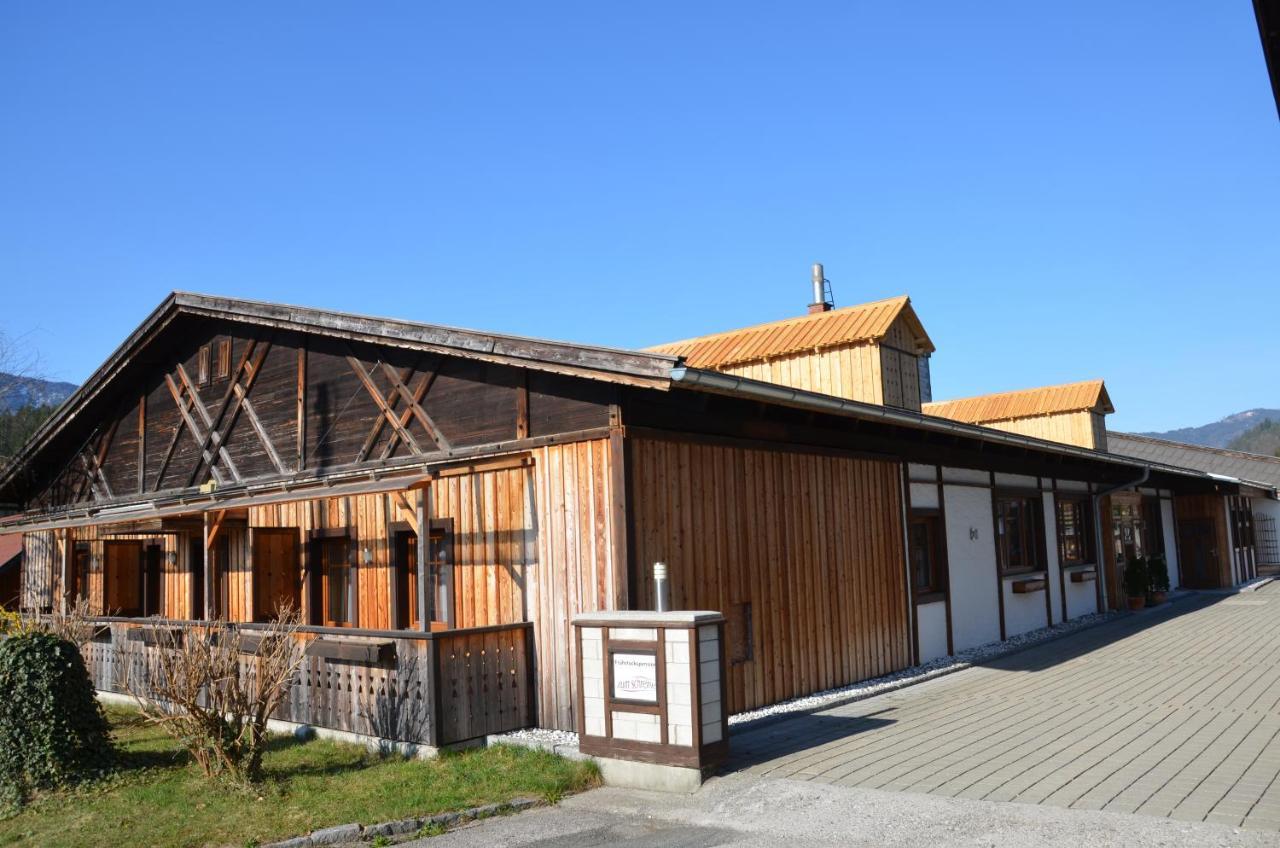 Pension Zum Schreiner Hermagor-Pressegger See Esterno foto